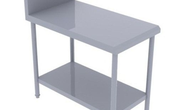   Bàn inox có gáy / SS table 