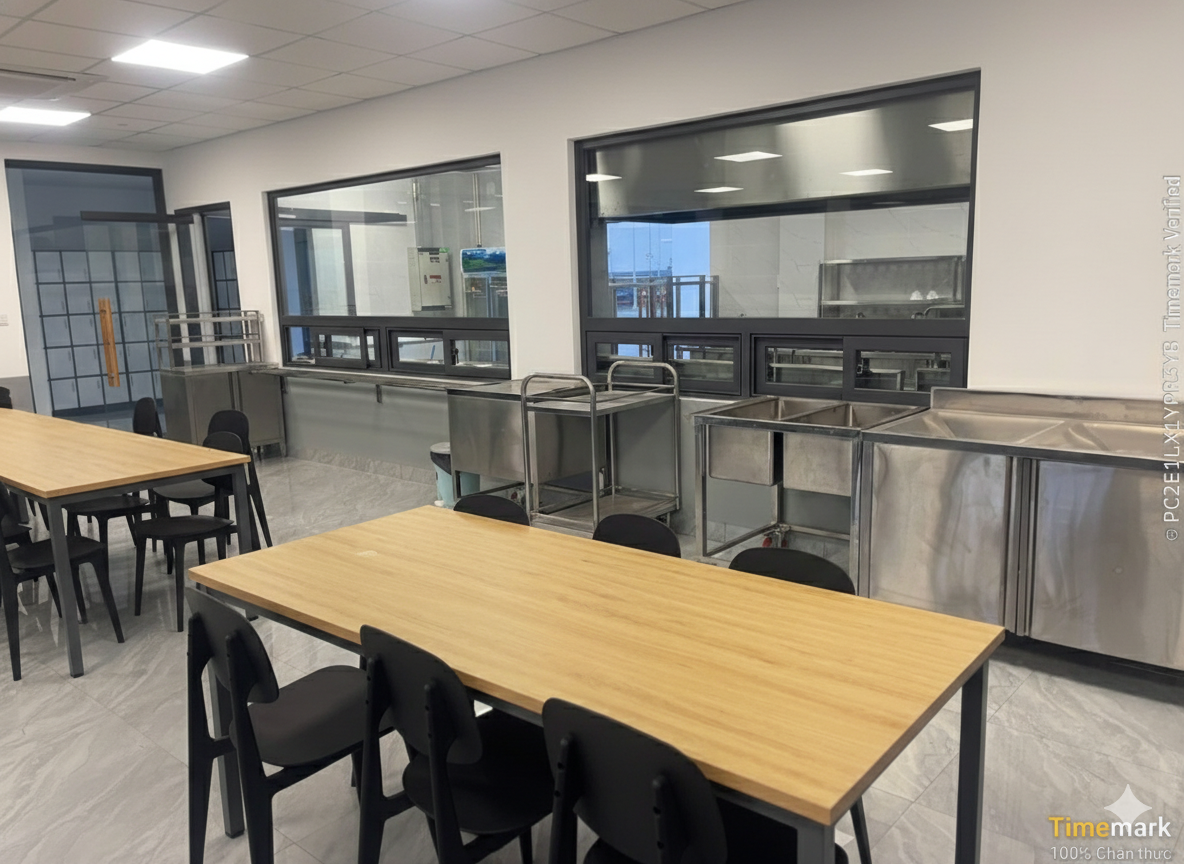 Sắp xếp thiết bị bếp thông minh chuẩn khoa học